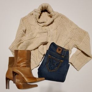 Cozy loose knit sweater
